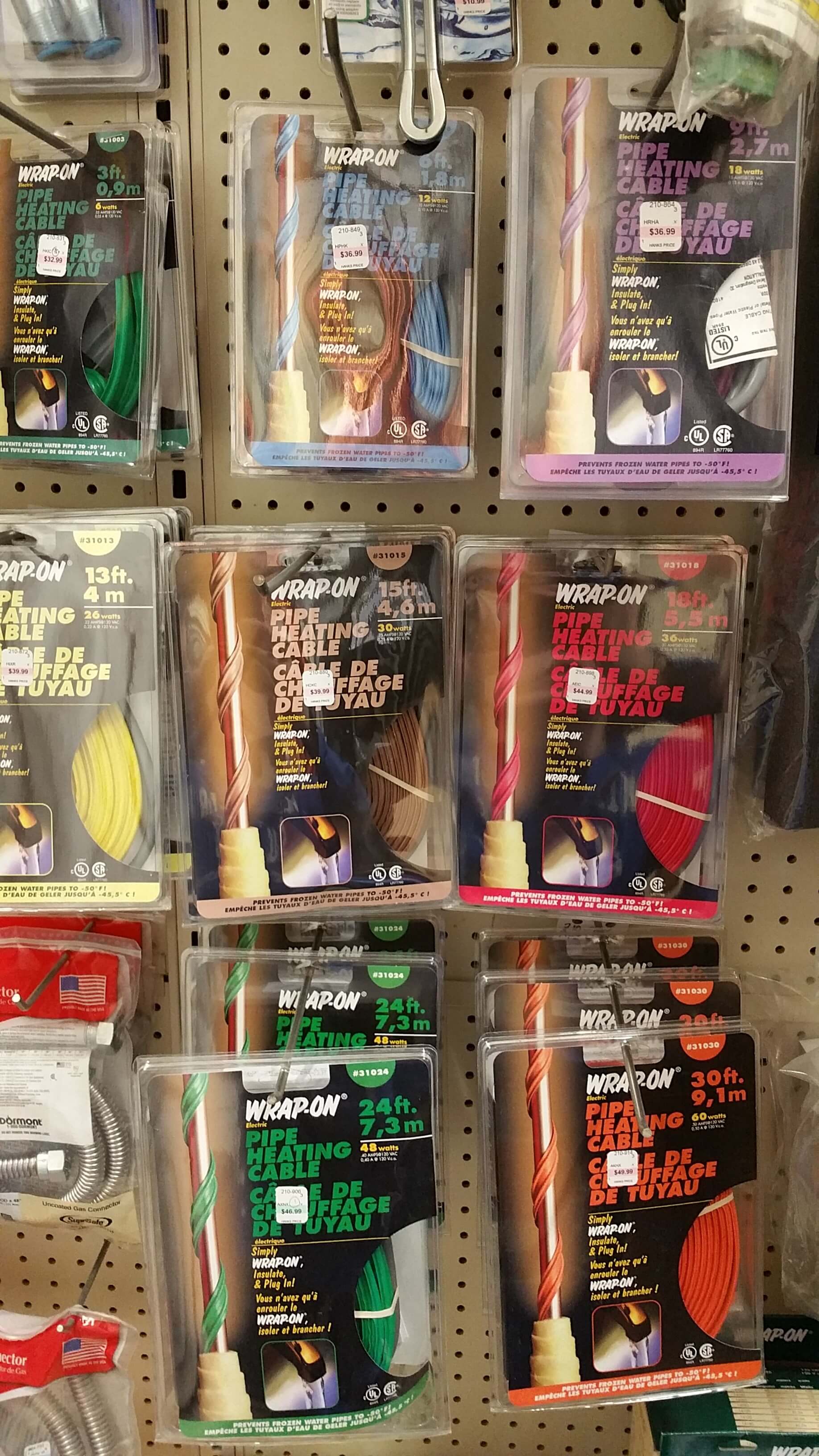 Plumbing Heat Tapes